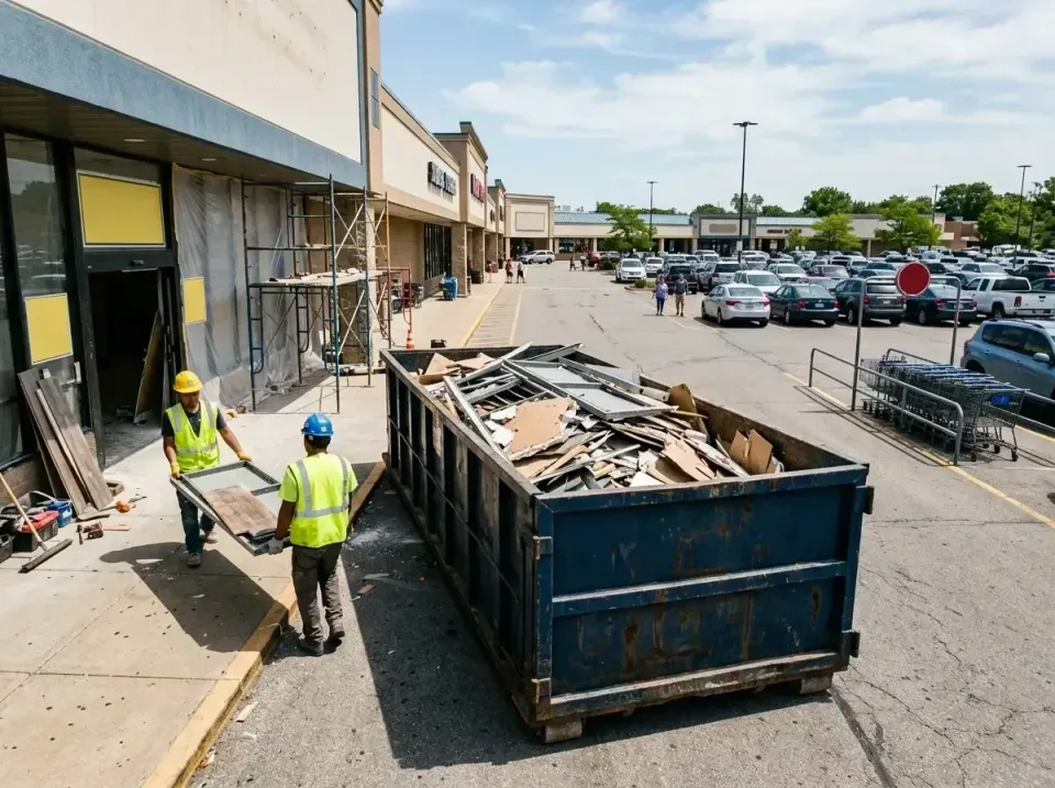 retail-store-renovation-debris-003 — frequently asked questions, Roll-off Dumpster Rentals in Hackberry, TX